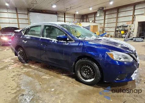 2017 Nissan Sentra S из США, поврежденный, VIN 3N1AB7AP4HY238604